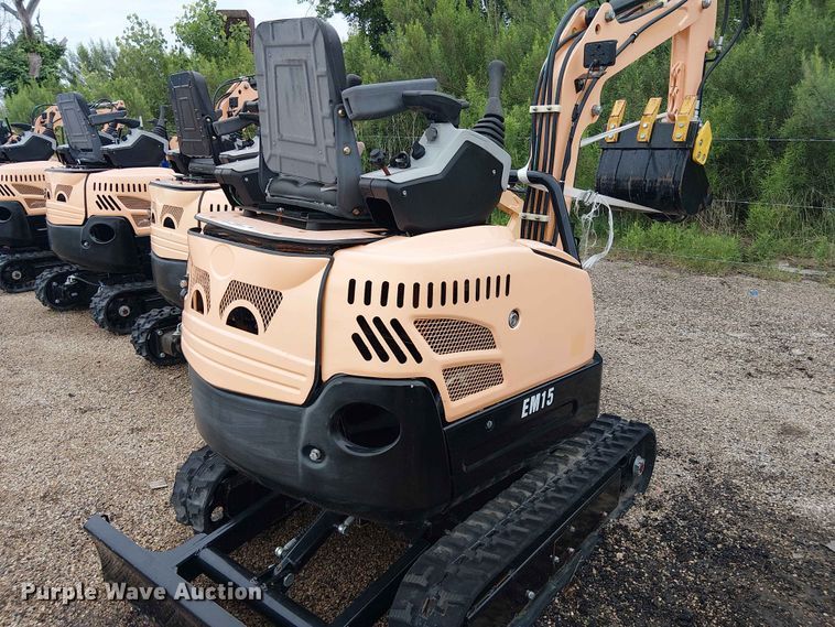 image for item EH4092 2024 Erie Industries EM15 mini excavator