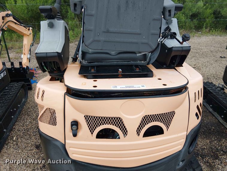 image for item EH4092 2024 Erie Industries EM15 mini excavator