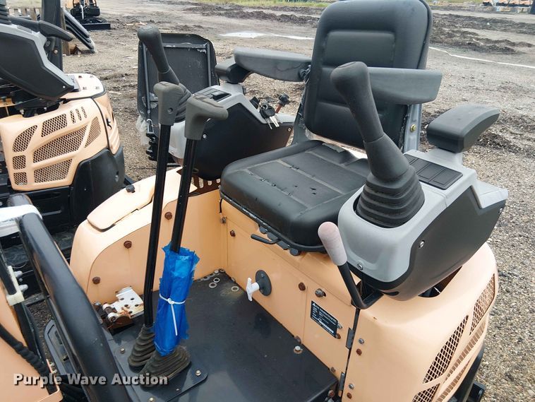 image for item EH4092 2024 Erie Industries EM15 mini excavator