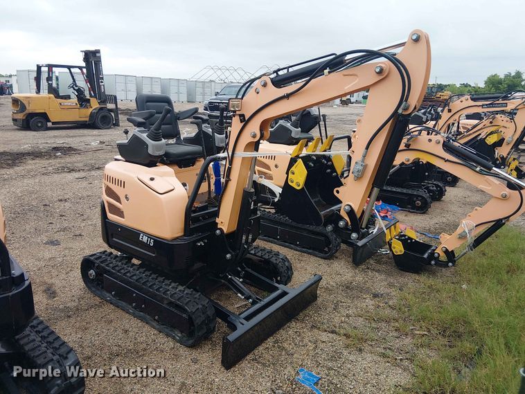 image for item EH4094 2024 Erie Industries EM15 mini excavator