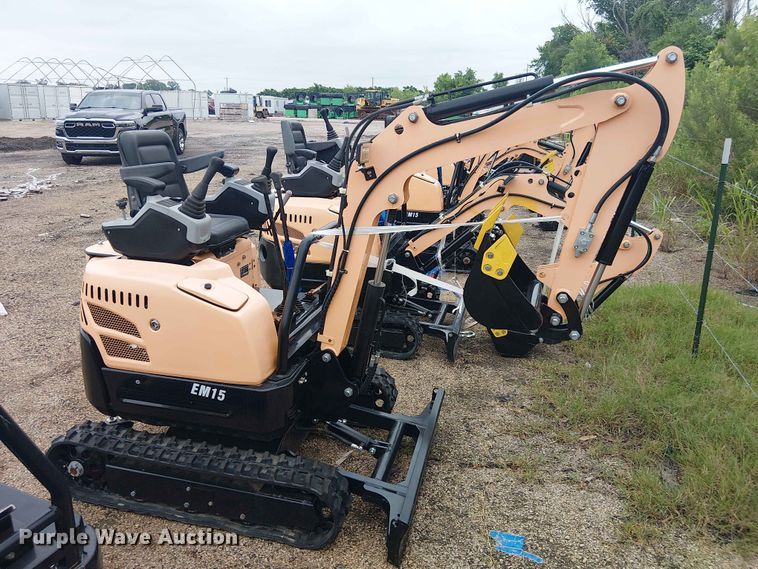 image for item EH4094 2024 Erie Industries EM15 mini excavator