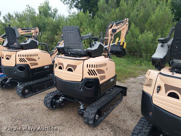 image for item EH4094 2024 Erie Industries EM15 mini excavator