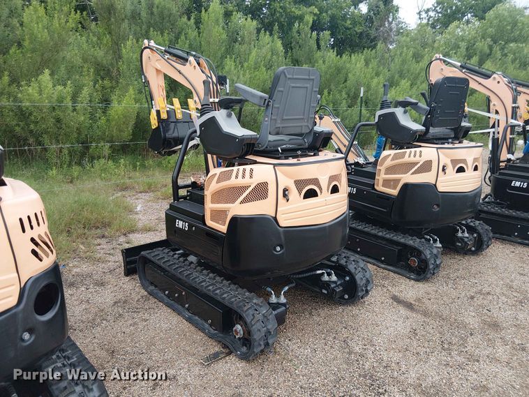 image for item EH4094 2024 Erie Industries EM15 mini excavator