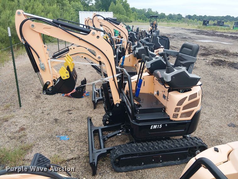 image for item EH4094 2024 Erie Industries EM15 mini excavator