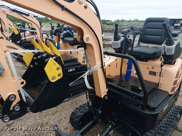 image for item EH4094 2024 Erie Industries EM15 mini excavator