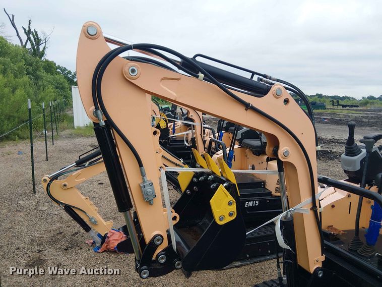 image for item EH4094 2024 Erie Industries EM15 mini excavator