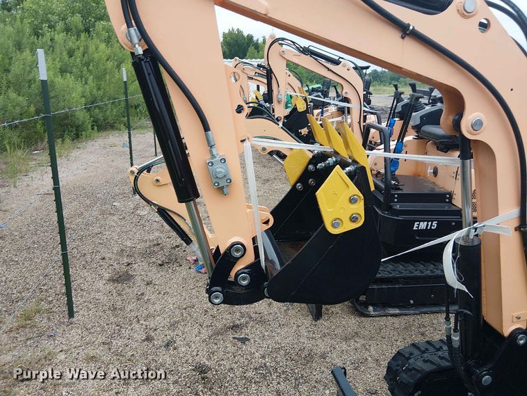 image for item EH4094 2024 Erie Industries EM15 mini excavator