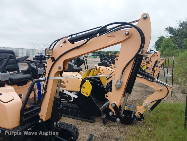 image for item EH4094 2024 Erie Industries EM15 mini excavator