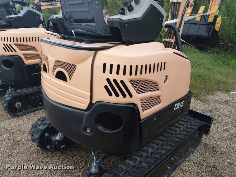 image for item EH4094 2024 Erie Industries EM15 mini excavator