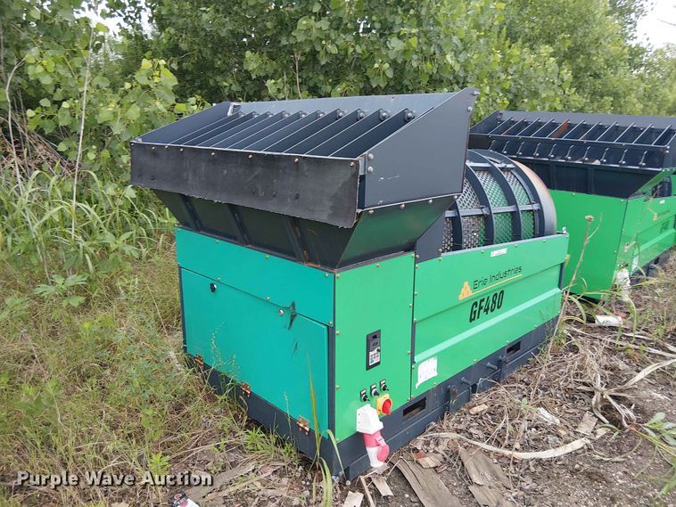 image for item EH4116 Erie Industries GF480 trommel screen
