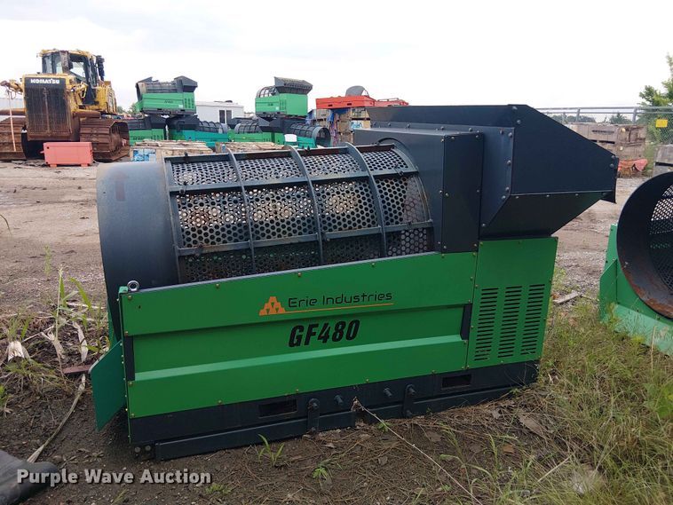 image for item EH4116 Erie Industries GF480 trommel screen