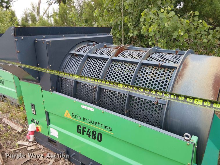 image for item EH4116 Erie Industries GF480 trommel screen