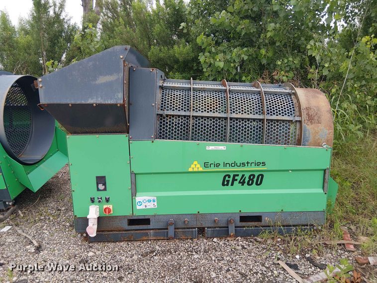 image for item EH4117 Erie Industries GF480 trommel screen