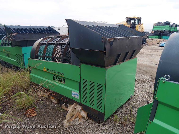 image for item EH4117 Erie Industries GF480 trommel screen