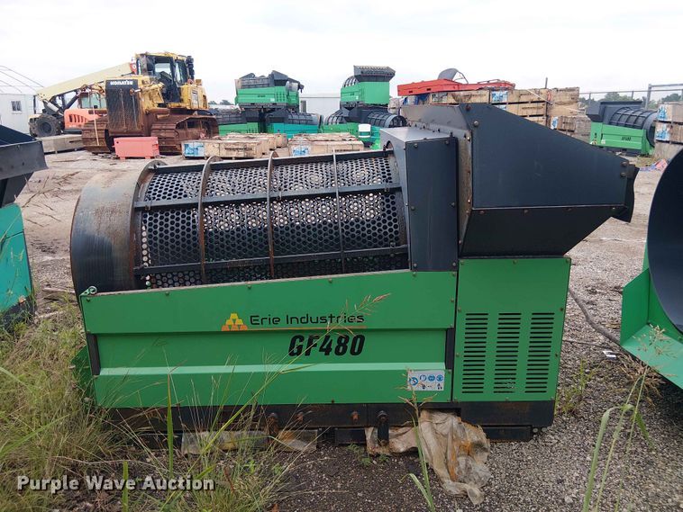 image for item EH4117 Erie Industries GF480 trommel screen