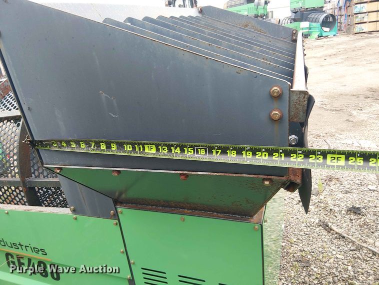 image for item EH4117 Erie Industries GF480 trommel screen