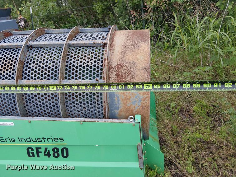 image for item EH4117 Erie Industries GF480 trommel screen