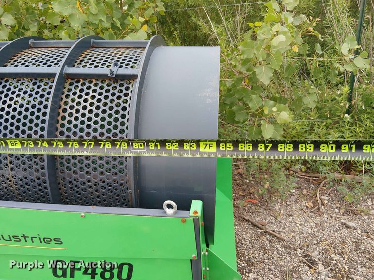 image for item EH4119 Erie Industries GF480 trommel screen