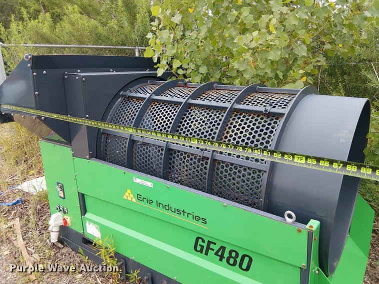 image for item EH4119 Erie Industries GF480 trommel screen
