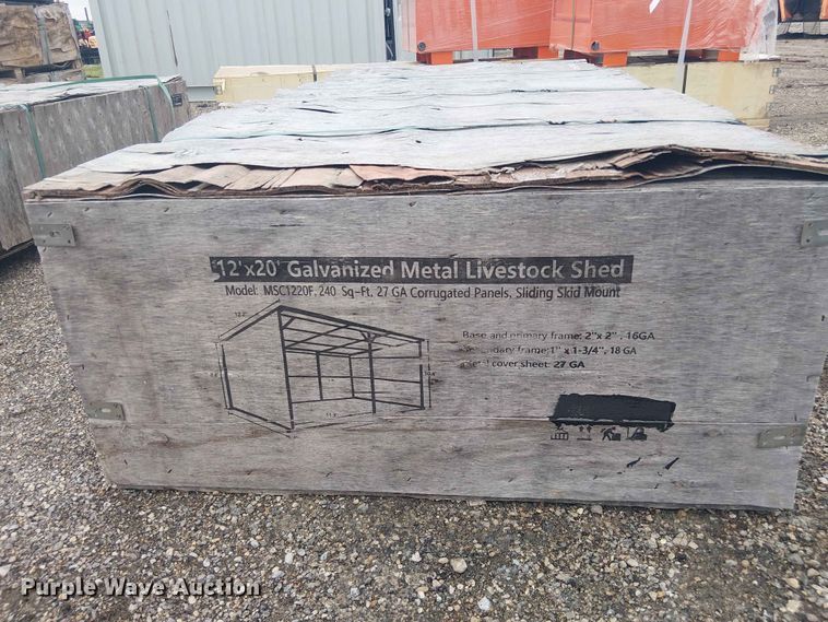 image for item EH4122 Valley Pioneer MSC1220F livestock Shed