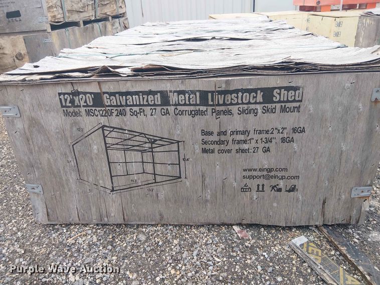image for item EH4123 Valley Pioneer MSC1220F livestock shed