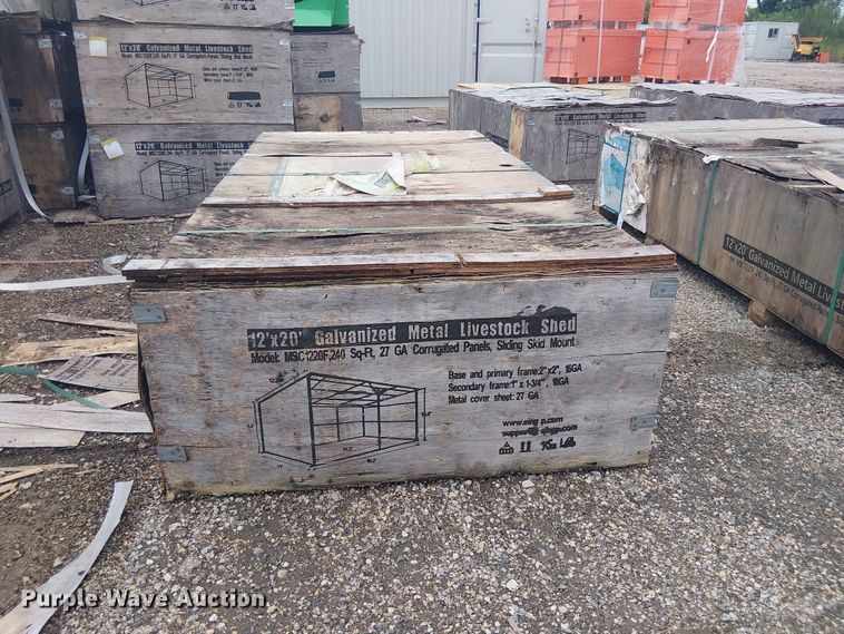 image for item EH4124 Valley Pioneer MSC1220F livestock shed