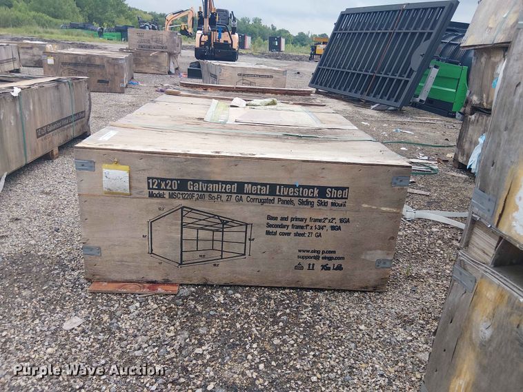 image for item EH4124 Valley Pioneer MSC1220F livestock shed