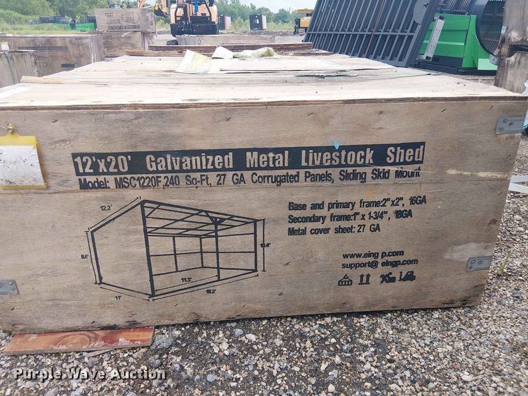 image for item EH4124 Valley Pioneer MSC1220F livestock shed