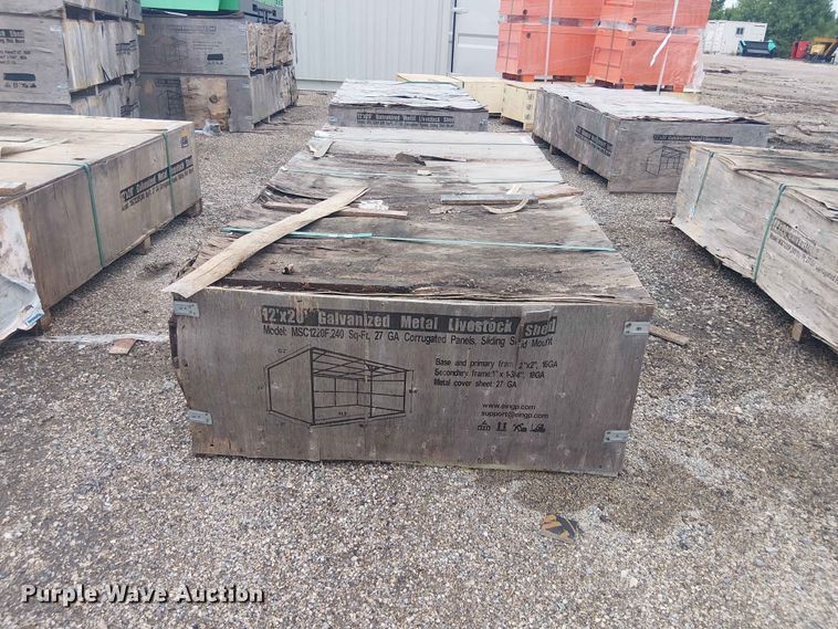 image for item EH4125 Valley Pioneer MSC1220F livestock shed