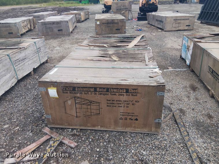 image for item EH4125 Valley Pioneer MSC1220F livestock shed
