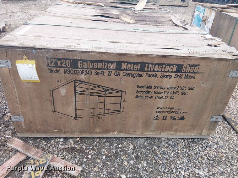 image for item EH4125 Valley Pioneer MSC1220F livestock shed