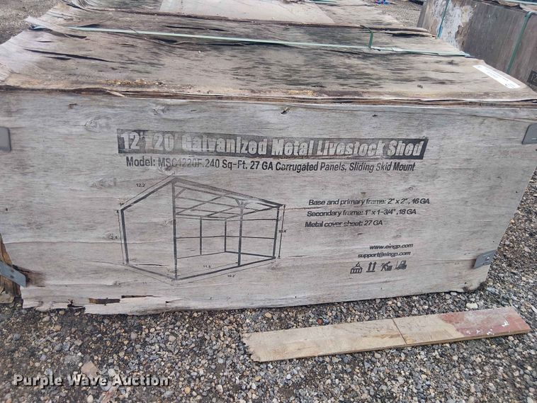 image for item EH4126 Valley Pioneer MSC1220F livestock shed