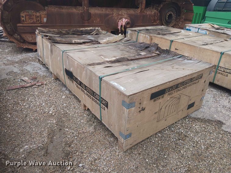 image for item EH4139 Valley Pioneer MSC2030F steel carport