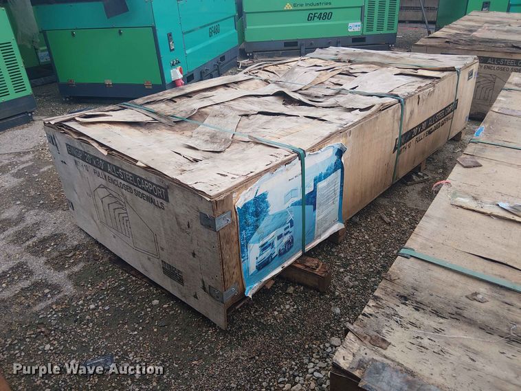 image for item EH4141 Valley Pioneer MSC2030F steel carport