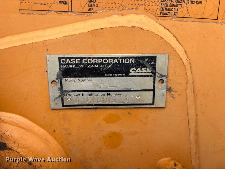 image for item EO4321 2000 Case 580L Series 2 backhoe