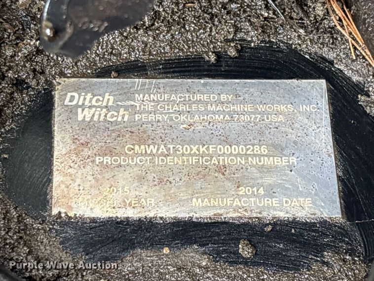 image for item EO4322 2015 Ditch Witch JT30 All Terrain directional boring unit