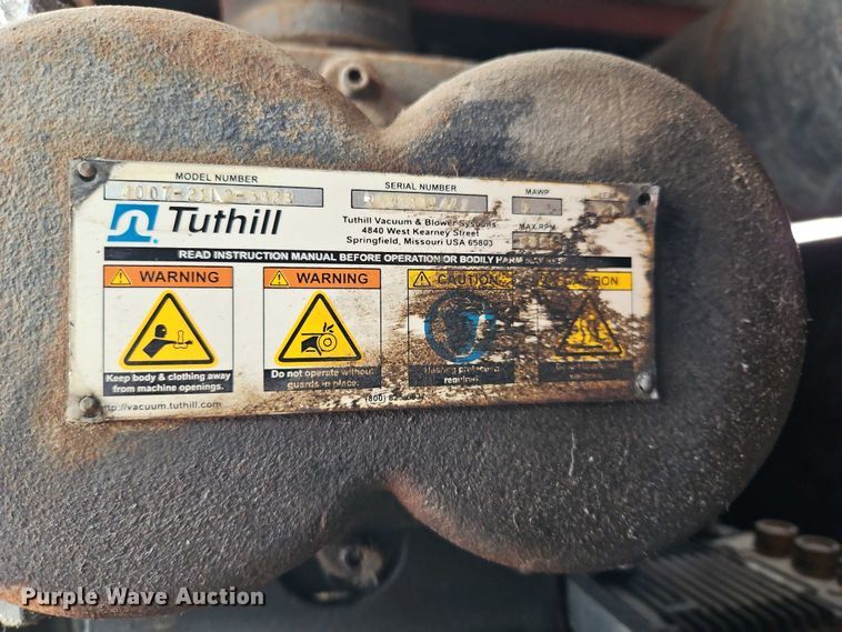 image for item EO7331 2013 Ditch Witch FX30 vacuum trailer