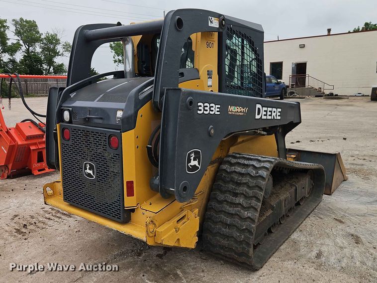 image for item EO7396 John Deere 333E tracked skid steer loader