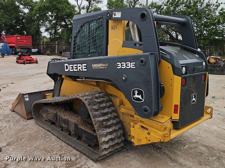 image for item EO7396 John Deere 333E tracked skid steer loader