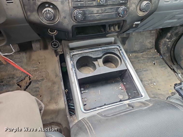 image for item EO7447 2013 Ford F250 Super Duty utility bed pickup truck