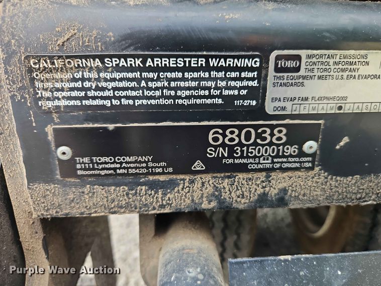 image for item EO7448 Toro MB 1600 concrete buggy