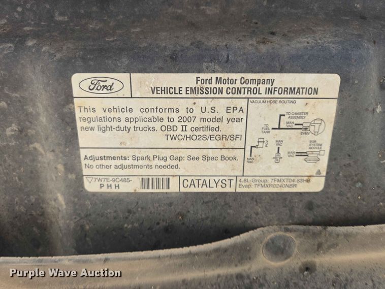 image for item ER1673 2007 Ford F150 Ext. Cab pickup truck