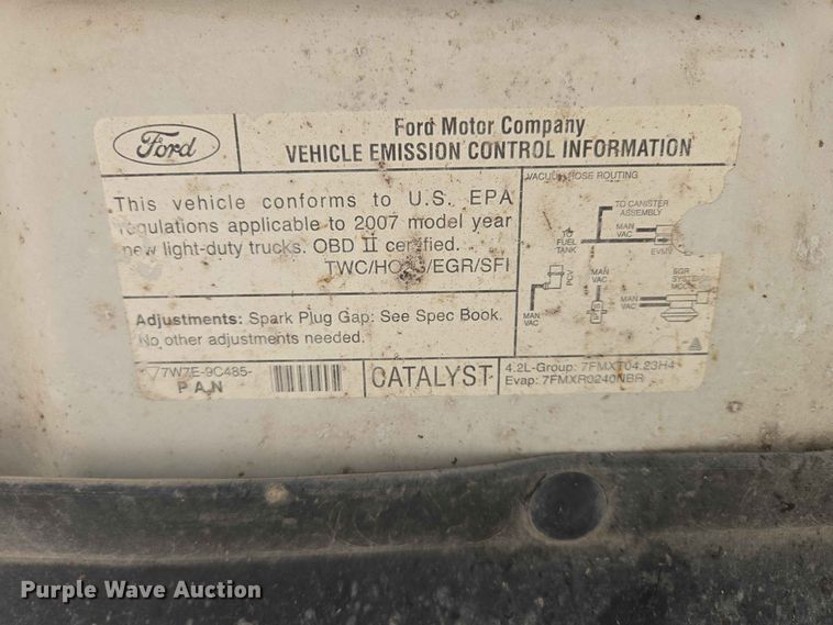 image for item ER1674 2007 Ford F150 pickup truck