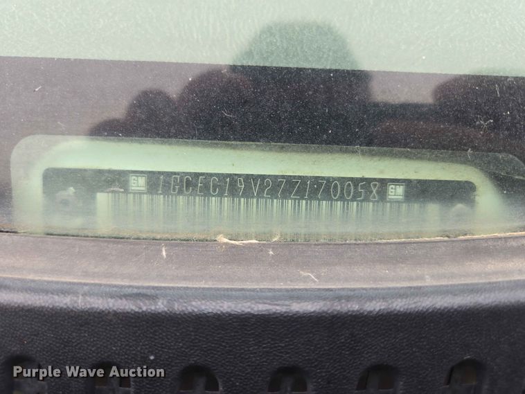 image for item ER1681 2007 Chevrolet Silverado 1500 Ext. Cab pickup truck
