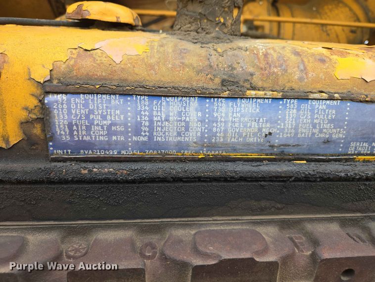 image for item ER1697 1973 Clark Michigan 175B wheel loader