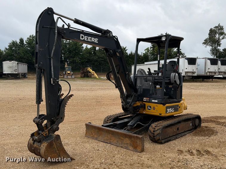image for item ER3002 2020 John Deere 35G mini excavator
