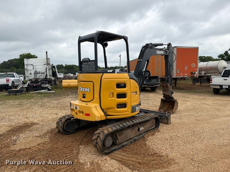 image for item ER3002 2020 John Deere 35G mini excavator
