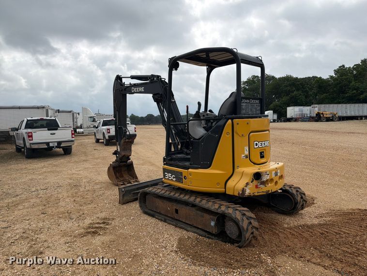 image for item ER3002 2020 John Deere 35G mini excavator