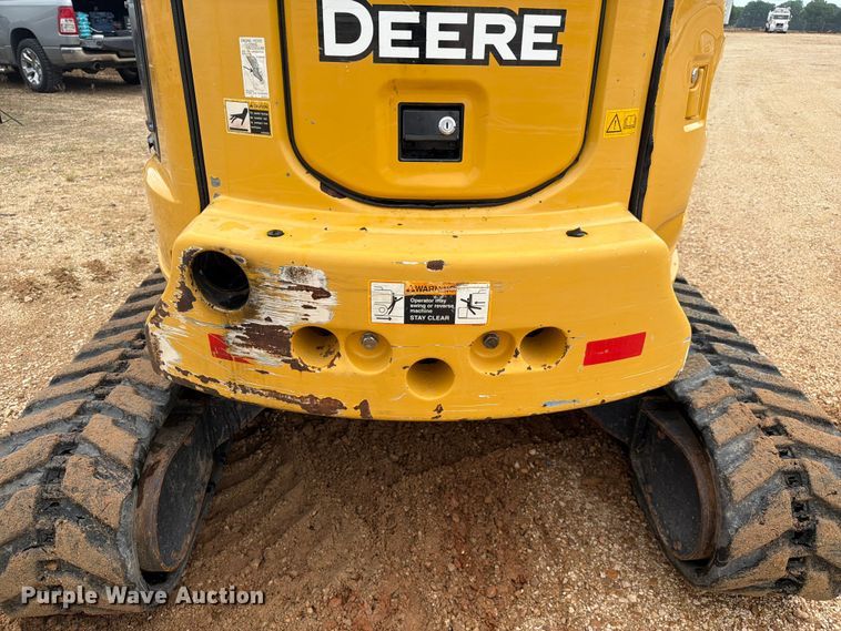 image for item ER3002 2020 John Deere 35G mini excavator