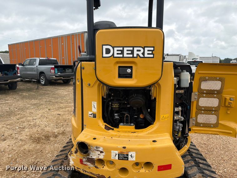 image for item ER3002 2020 John Deere 35G mini excavator